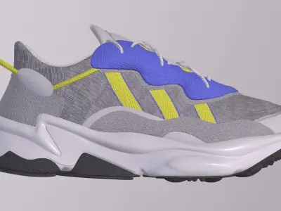 ADIDAS OZWEEGO SHOES PBR Low-poly 3D model