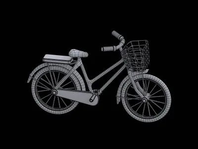 bicycle 3D model by fernanda-ay from CGTrader