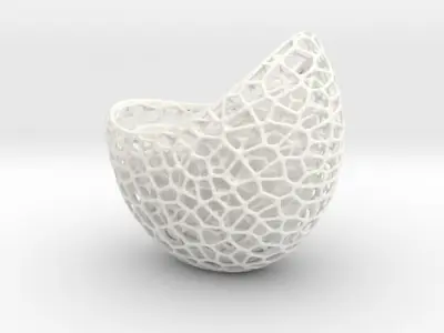A burgeoning capsule Planter 3D print model