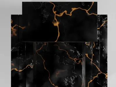 KDA throne  Free low-poly 3D model