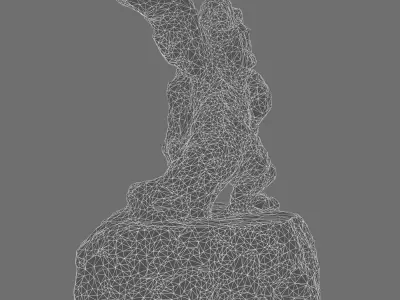 Dragon Statue 3D model