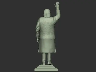 Narendra modi full body pose 3D print model