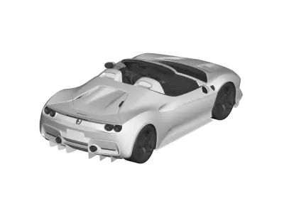 Ferrari J50 3D model