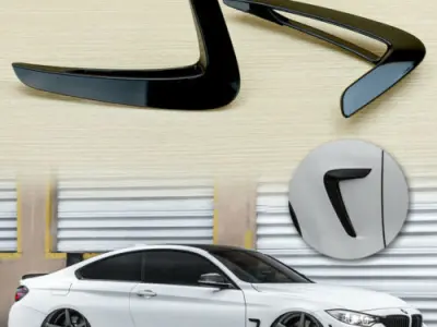 4 series fender grill fins 3D print model