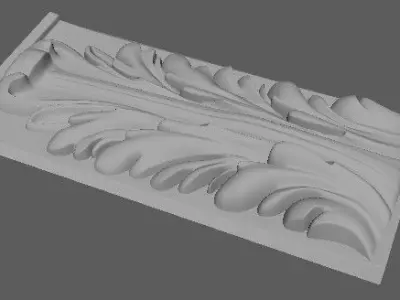 Decor for furniture 3D model 8