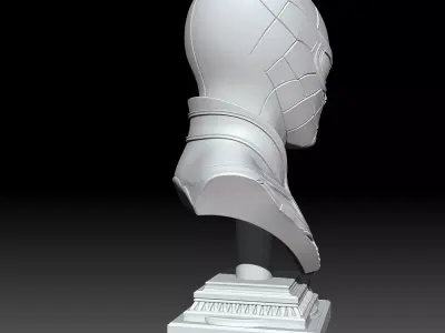 Spider Man Bust 3D print model