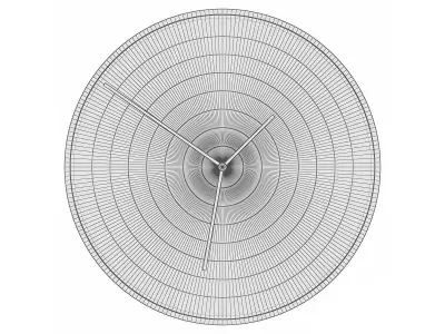 Wall Clock GZ-C1010 3D model