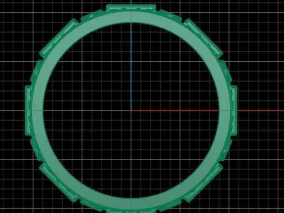 Ring rk 3 3D print model