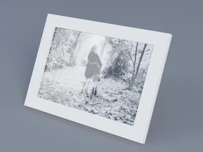 Photo Frame Low-poly 3D model