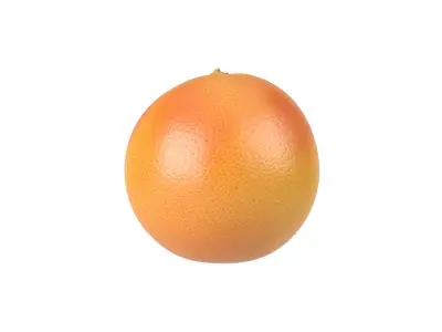 Photorealistic Grapefruit 3D Scan 1 3D model