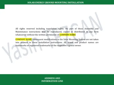SOLAR ENERGY GROUND MOUNTED INSTALLATION-CATALOG-2 3D model