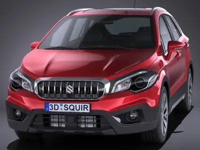 Suzuki SX4 S-Cross 2017 3D model