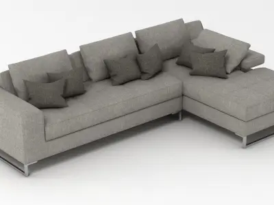 Sofa 009 3D model