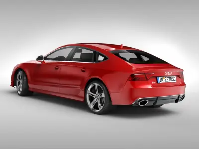 Audi RS7 Sportback 2015 3D model