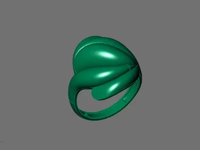 Women Ring Plain Ring Ready STL 3DM Models Womens Rings 3D print model buy