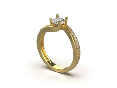 ring code 190 3D print model