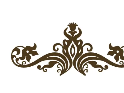 Ornament - Design W1 3D model