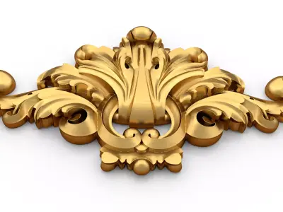 carved classic decorative ornament cnc 3d printing stl 15 3D print model