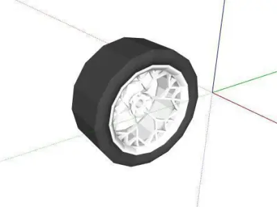 2huncars orange car in field at night Free 3D model