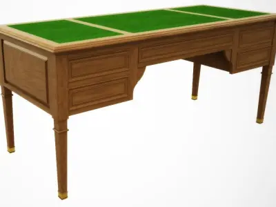 Writing desk 3D model