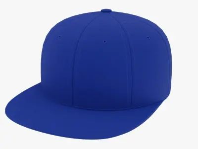 Baseball Cap Low-poly 3D model