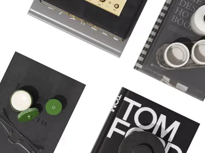 Decorative set 10 3D model