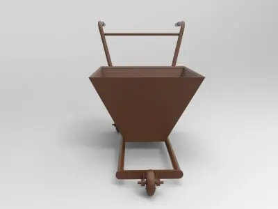 ground trolley 3D print model