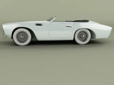 Pegaso Z-102 Convertible 3D model