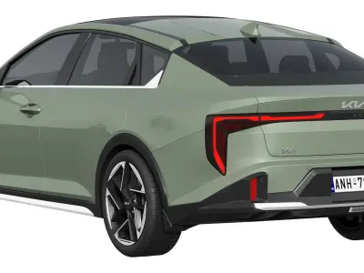 Kia K4 GT-Line 2025 3D model