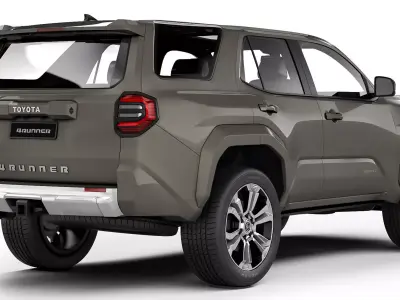 Toyota 4Runner 2025 3D model