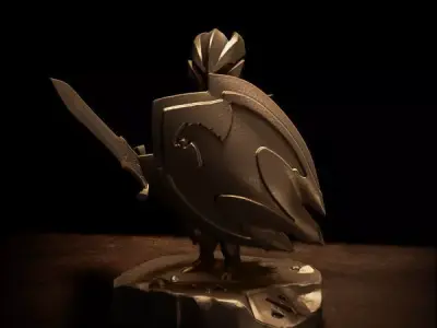 Dragon Knight Chibi - DOTA 2 - 3D Print Collection 3D print model