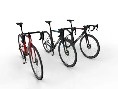 Racing Bike BMC Teammachine SLR01 2018 3D model