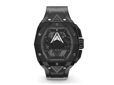 Hublot Spirit of Big Bang Sang Bleu Black Luxury Watch 3D model