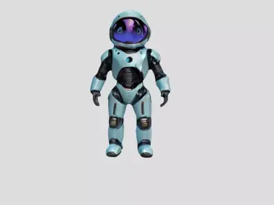 Robot Astronaut 3D model