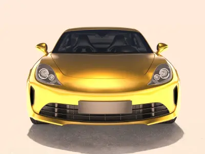 Generic Car 3D Model 3D model