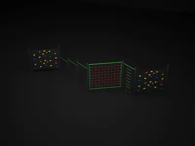 Teenagers Outdoors Toys 3D model