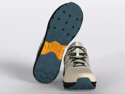 ASICS Men s Gel Venture 9 Running Shoes Low-poly 3D model