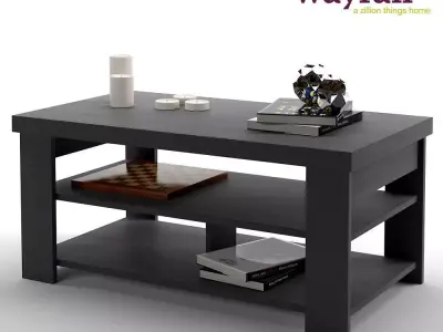 Table tv stand for living room 3D model