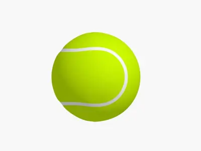 Tennis Ball 3D Model 3D model