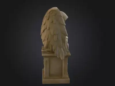 Starlit Spectrum Egg Low-poly 3D model