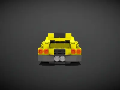 Lego Cool Car 3D model