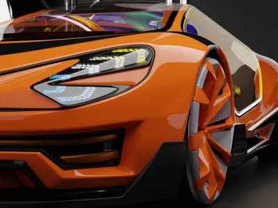 Concept Car 3D model by aminualiyu from CGTrader