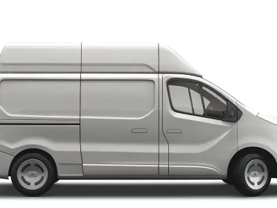 Generic EV Mid Van L2H2 2023 3D model