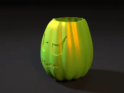 Pumpkin pots 4 3D print model