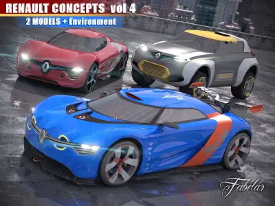 Renault concept vol  4 3D model