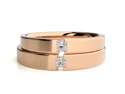 Wedding Band - 9162 3D print model