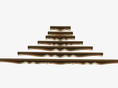 Carved decor ornament for cnc 3D model purchase