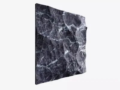 459-RockPanel marble wall art 3D model