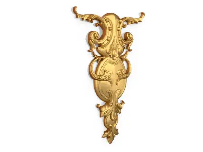 Classic decor ornament 157 3D model