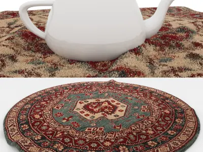 Rugs No 409 Low-poly 3D model